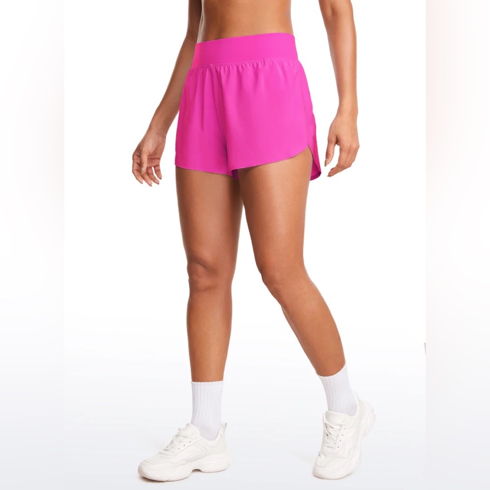 Feathery-Fit Soft High Rise Dolphin Lined Shorts 3''
